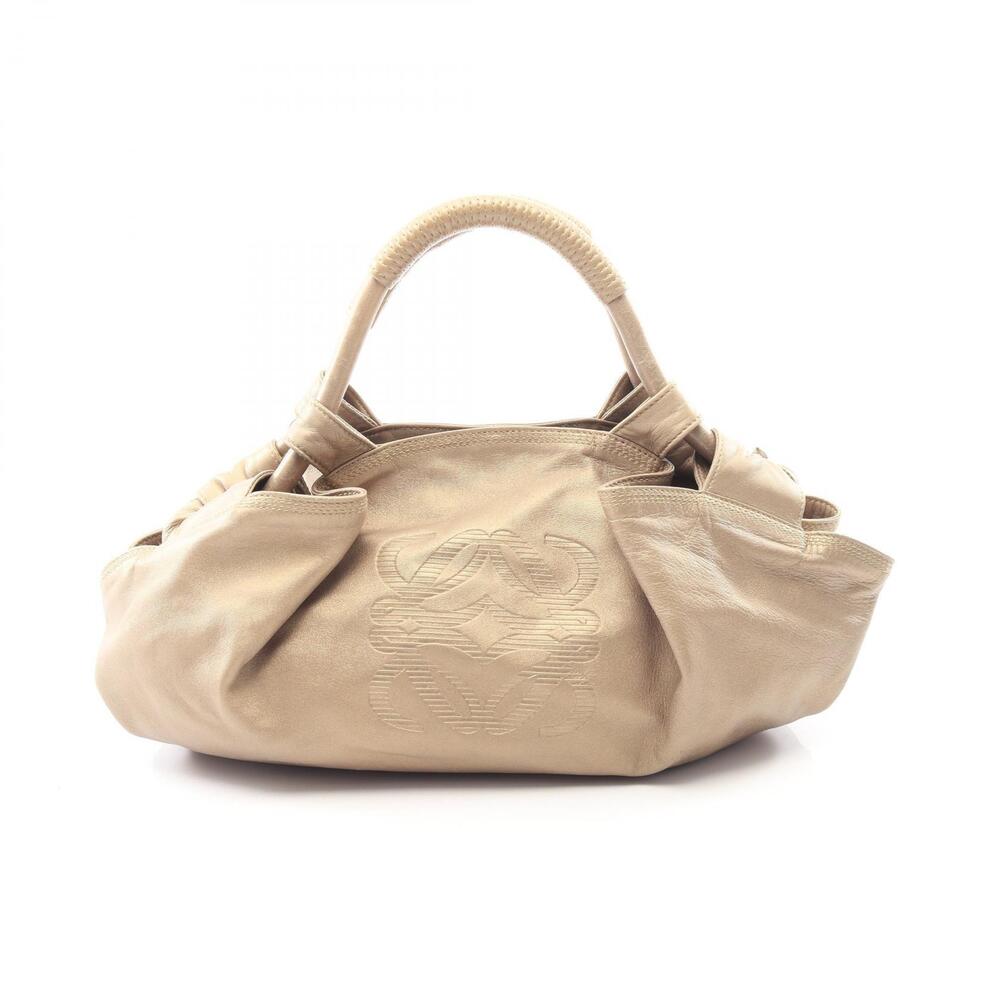 Loewe Nappa Aire Handbag Leather Gold Tone